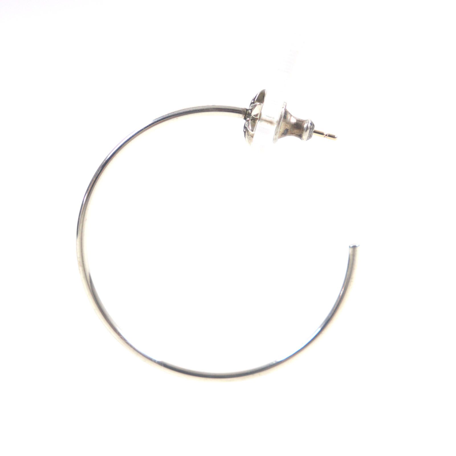 Chrome Hearts Other Chrome Hearts Pierce Star Hoop Silver 925 Earring Metal Earrings Size ONE SIZE - 2 Thumbnail