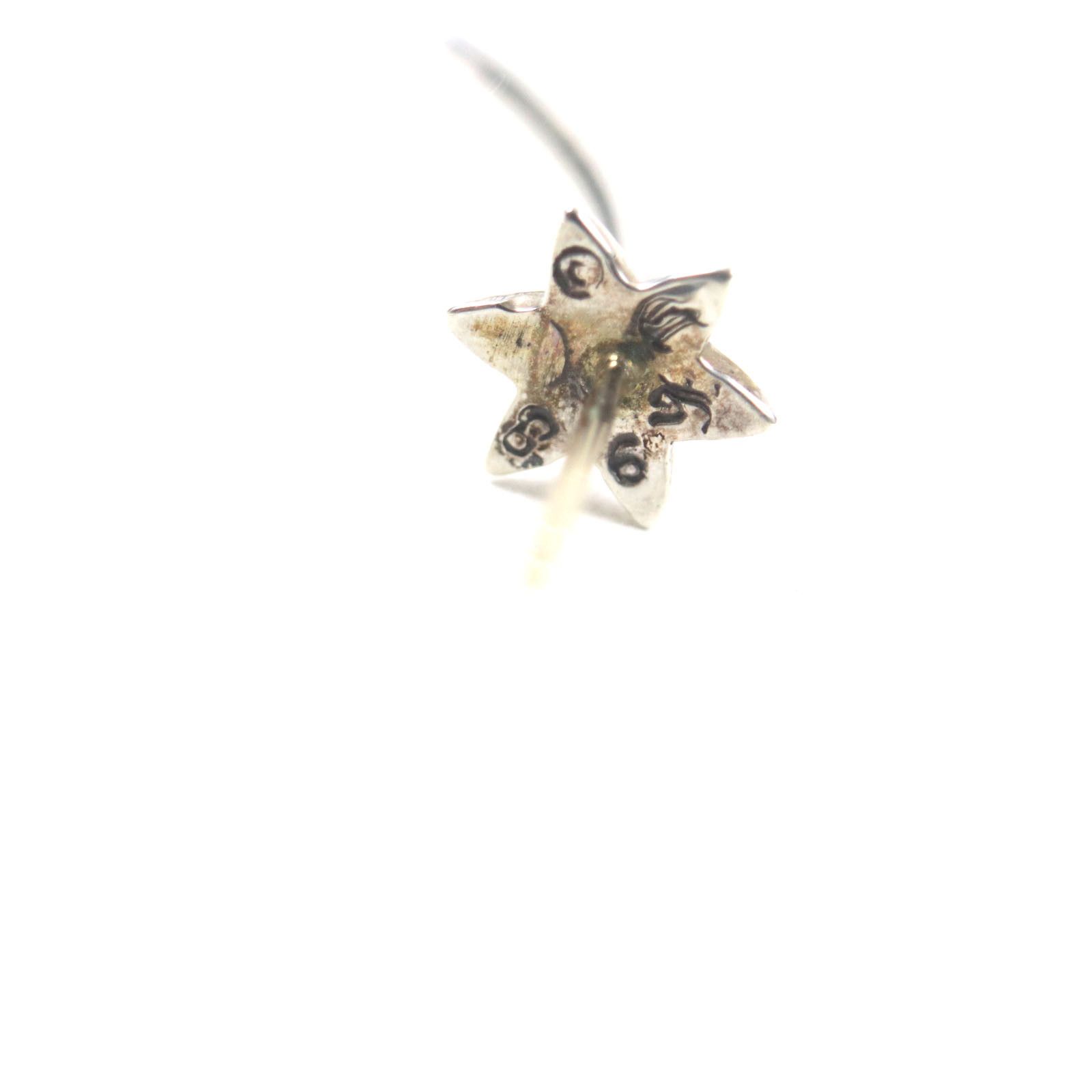 Chrome Hearts Other Chrome Hearts Pierce Star Hoop Silver 925 Earring Metal Earrings Size ONE SIZE - 4 Thumbnail