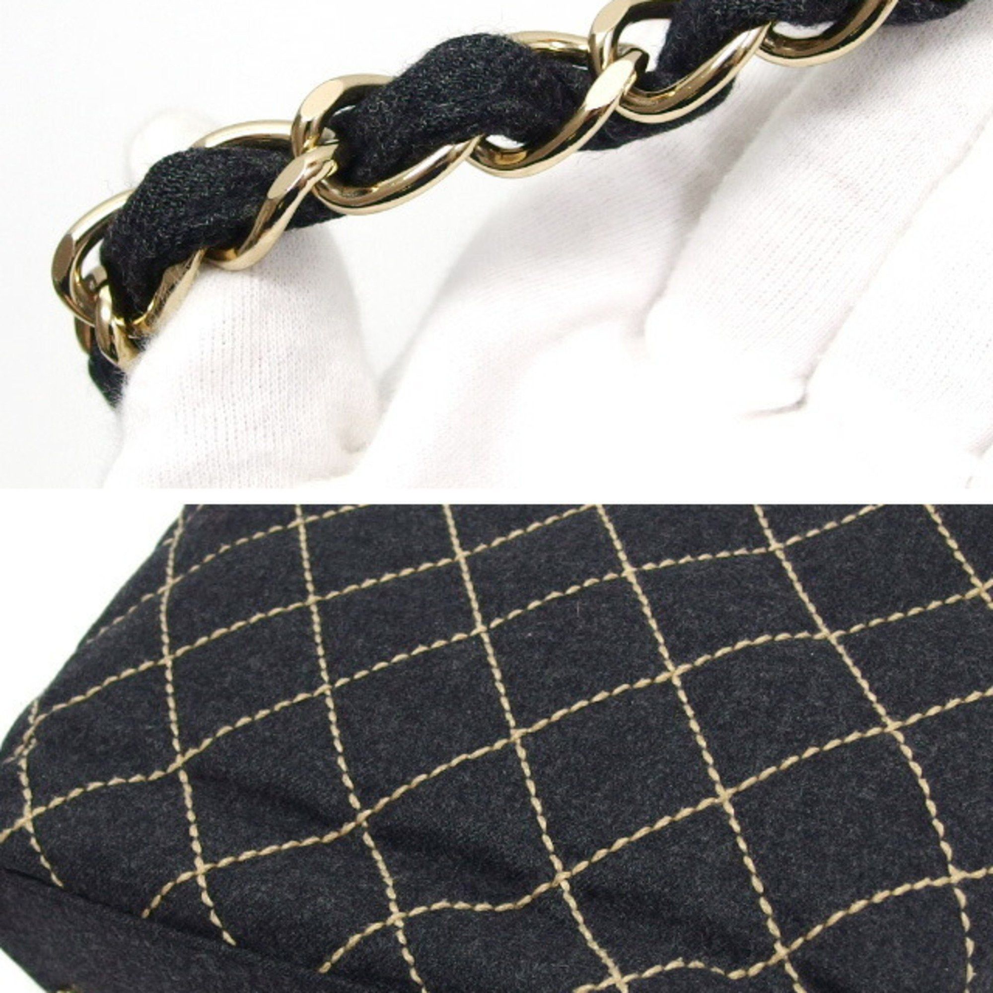 Chanel Chanel Wild Stitch Chain Tote Bag with Coco Mark Size ONE SIZE - 7 Thumbnail