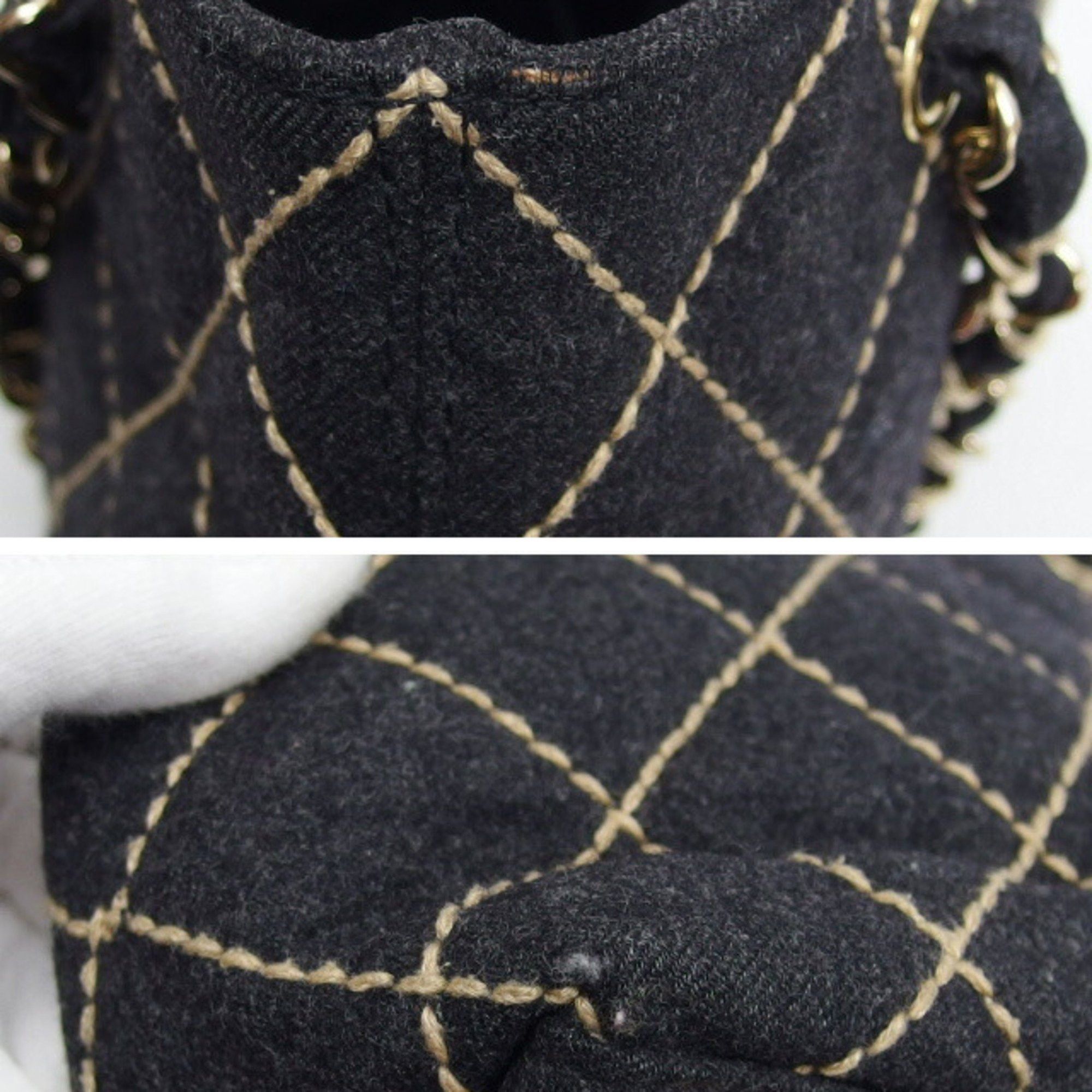 Chanel Chanel Wild Stitch Chain Tote Bag with Coco Mark Size ONE SIZE - 6 Thumbnail