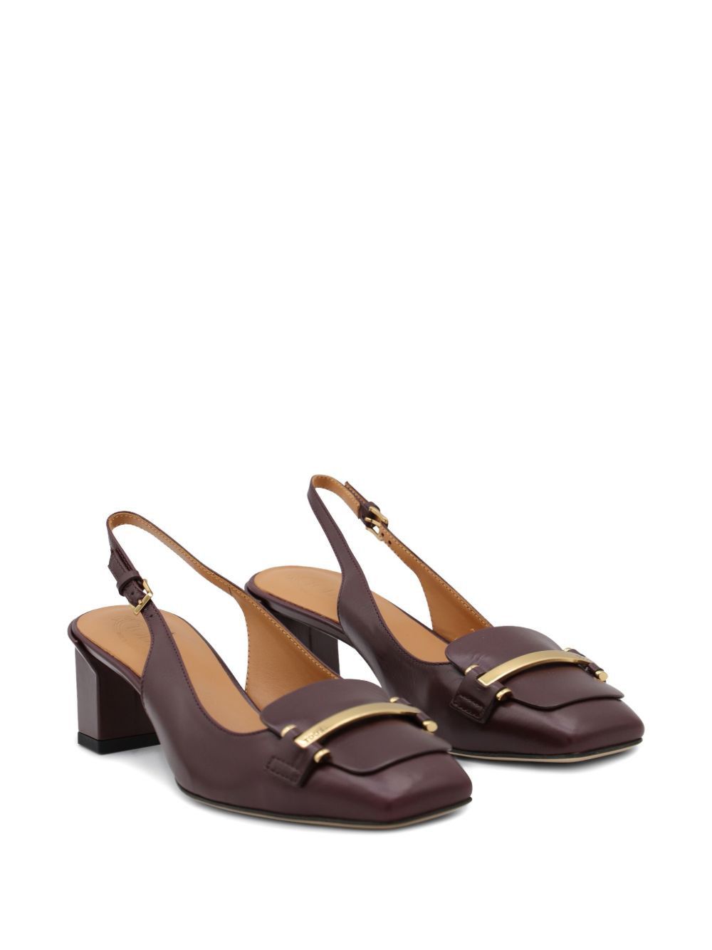 Tod's LEATHER SLINGBACK PUMPS Size US 6 / IT 36 - 3 Thumbnail