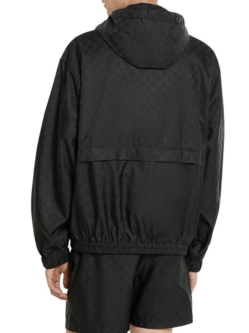 Gucci GG JACQUARD NYLON ZIP-UP JACKET Size US XL / EU 56 / 4 - 4 Thumbnail