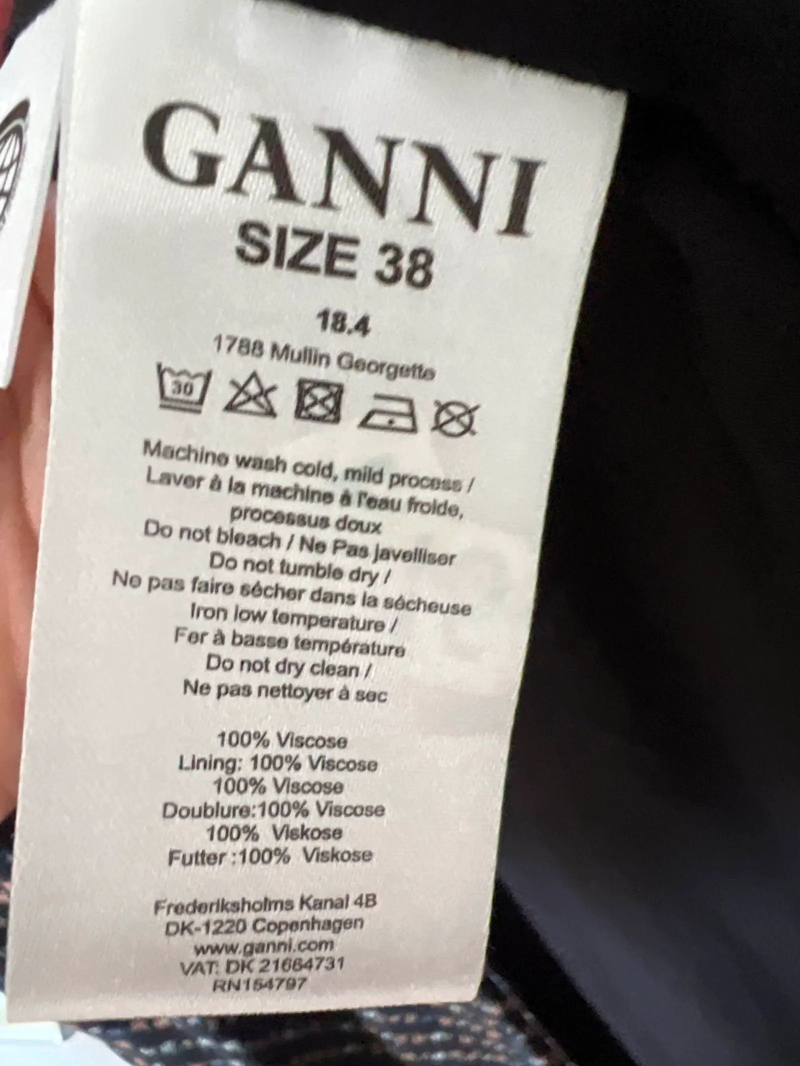 Ganni Ganni 1788 mullin georgette Dress Size S / US 4 / IT 40 - 3 Thumbnail