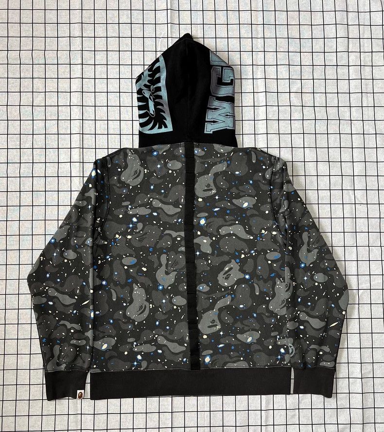 Bape BAPE Luminous Shark Zip Jacket Size US XL / EU 56 / 4 - 2 Thumbnail