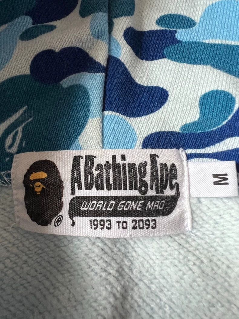 Bape BAPE ABC Blue Camo Shark Hoodie Size US M / EU 48-50 / 2 - 4 Thumbnail
