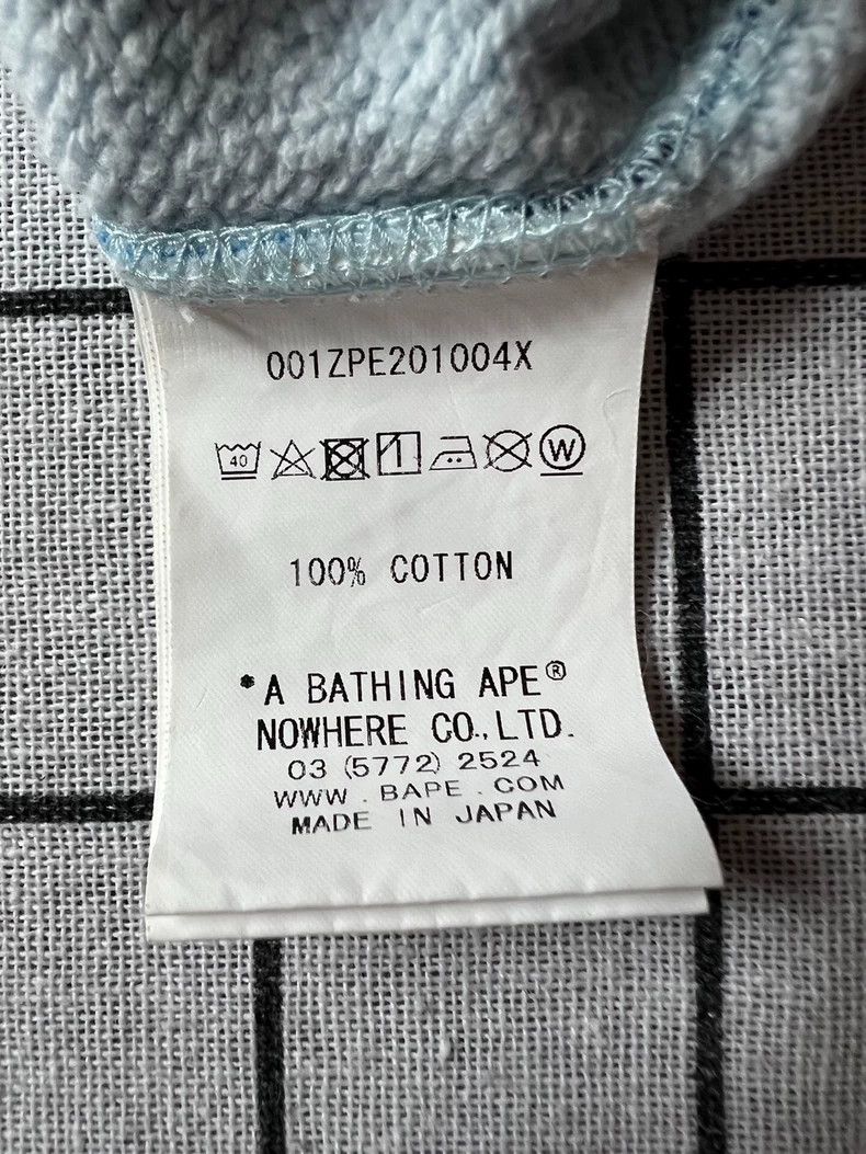 Bape BAPE ABC Blue Camo Shark Hoodie Size US M / EU 48-50 / 2 - 5 Thumbnail