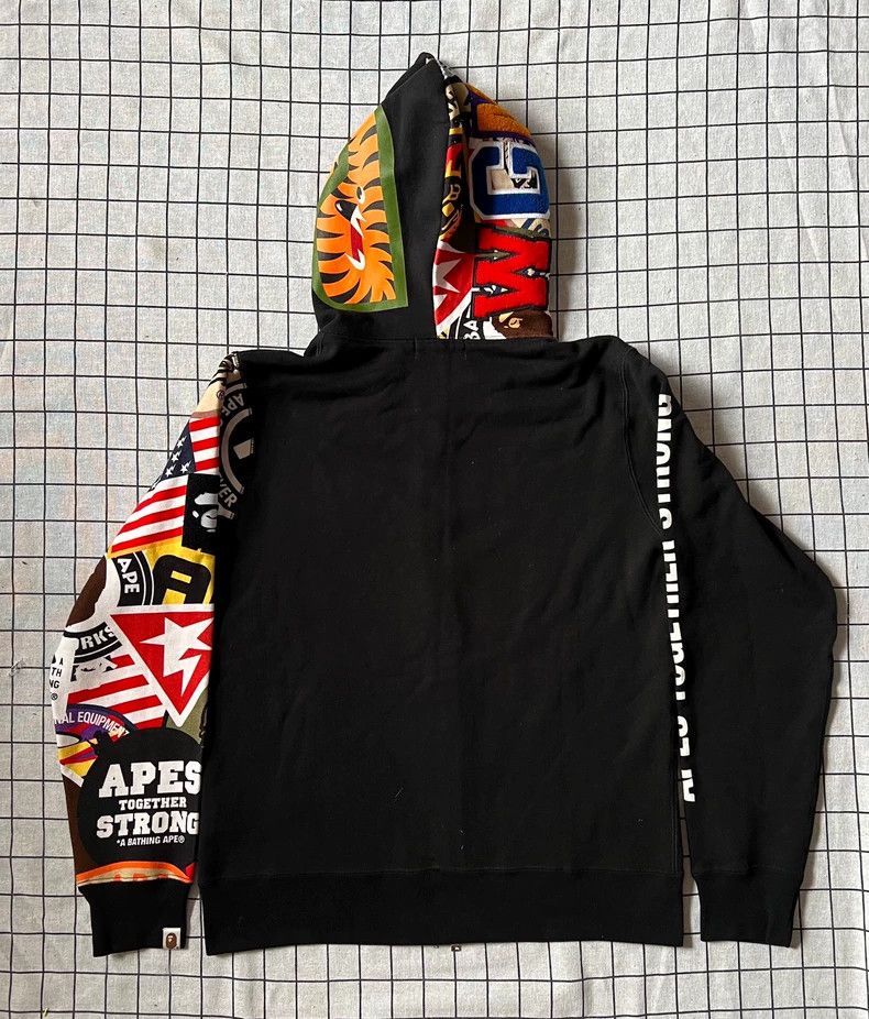 Bape Bape Limited Shark Zip Hoodie Jacket Size US L / EU 52-54 / 3 - 2 Thumbnail