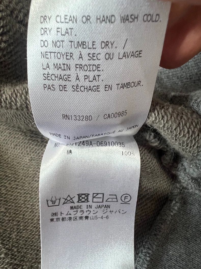 Thom Browne Thom Browne Gray Zip Hoodie Jacket Size US M / EU 48-50 / 2 - 7 Thumbnail