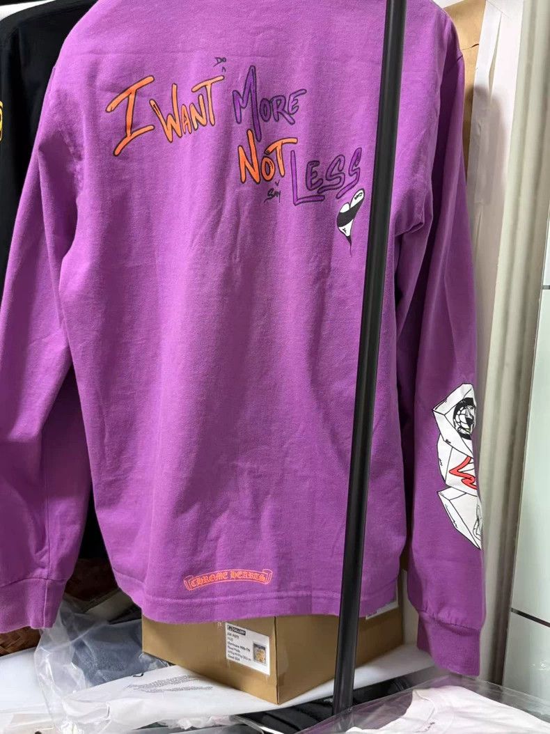Chrome Hearts Chrome Hearts 25 New Purple Mattyboy Long Sleeve Size US L / EU 52-54 / 3 - 4 Thumbnail