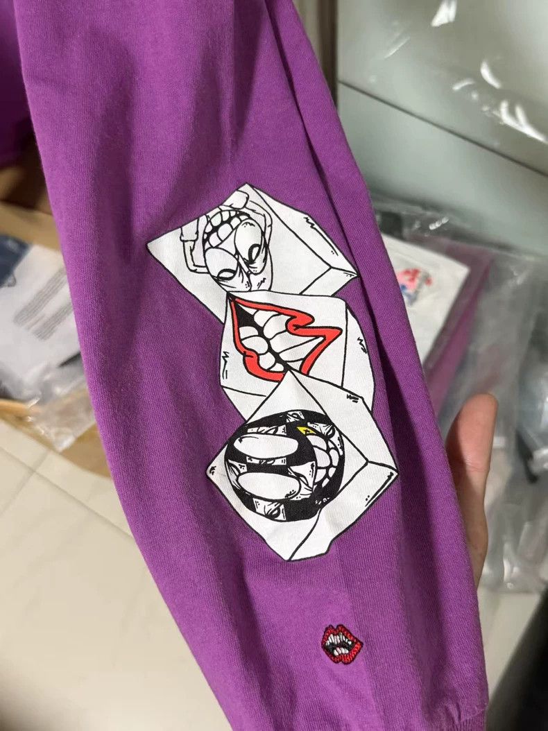 Chrome Hearts Chrome Hearts 25 New Purple Mattyboy Long Sleeve Size US L / EU 52-54 / 3 - 3 Thumbnail