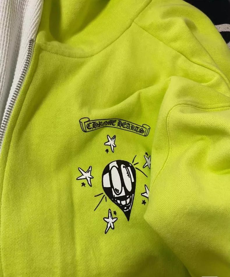 Chrome Hearts Chrome Hearts Limited Apple Green Hoodie Size US S / EU 44-46 / 1 - 3 Thumbnail