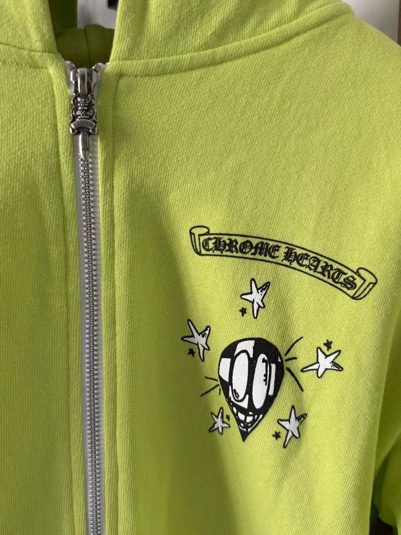 Chrome Hearts Chrome Hearts Apple Green Hoodie Jacket Size US M / EU 48-50 / 2 - 7 Thumbnail