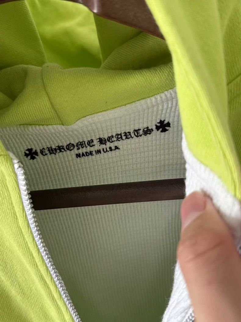 Chrome Hearts Chrome Hearts Apple Green Hoodie Jacket Size US M / EU 48-50 / 2 - 8 Thumbnail