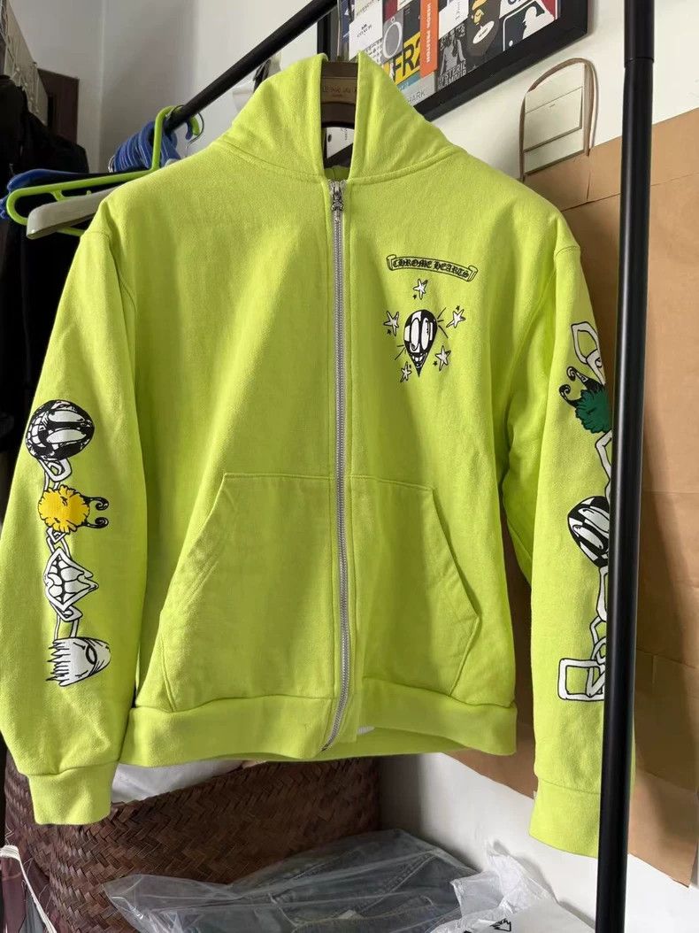Chrome Hearts Chrome Hearts Apple Green Hoodie Jacket Size US M / EU 48-50 / 2 - 6 Thumbnail