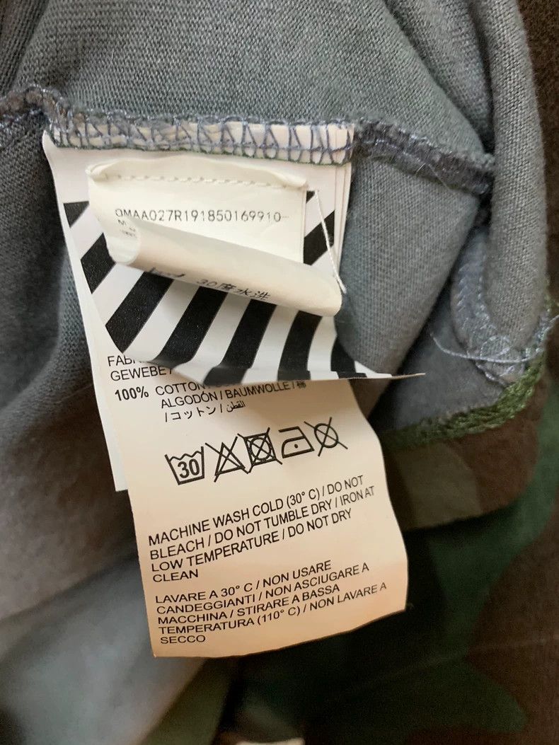 Off-White Off White Men's Camouflage Short Sleeve T-shirt Size US M / EU 48-50 / 2 - 4 Thumbnail