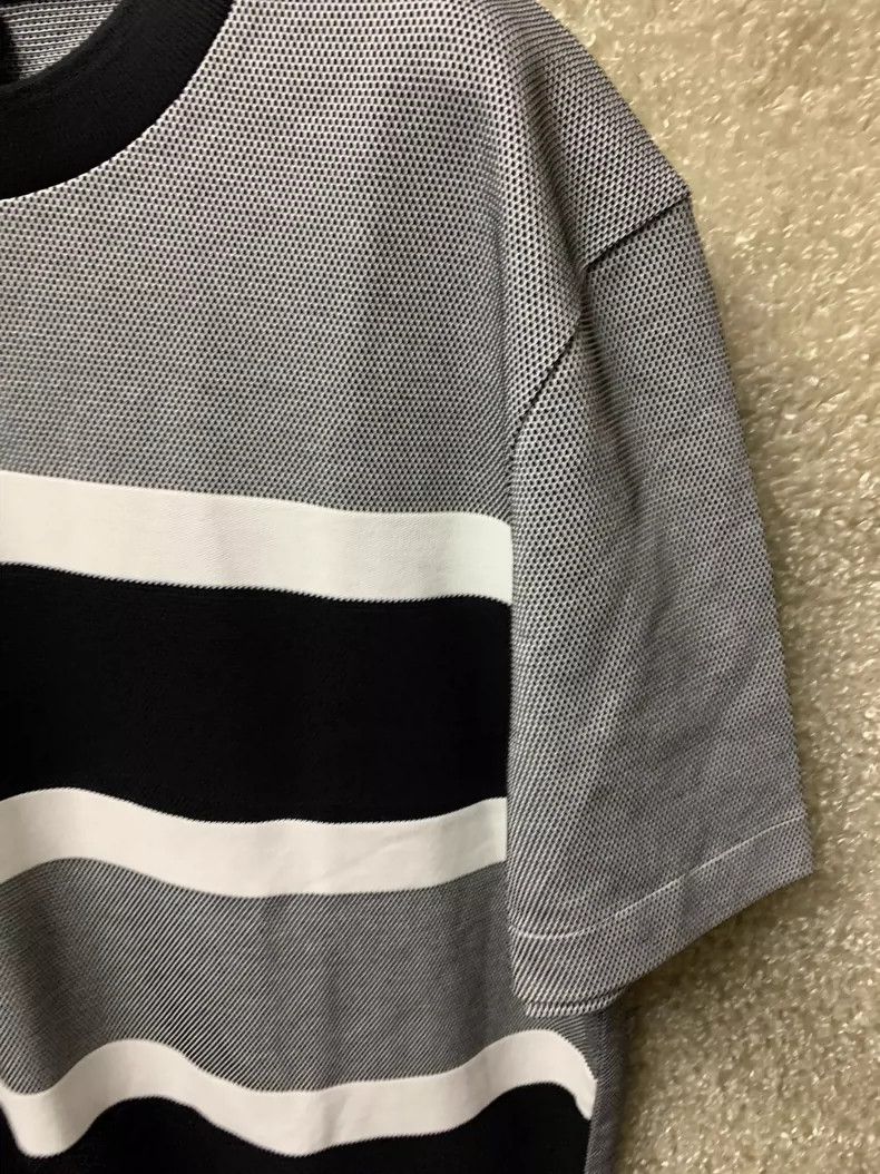 Hugo Boss Hugo Boss Black Label Striped Short-Sleeve T-shirt Size US L / EU 52-54 / 3 - 3 Thumbnail