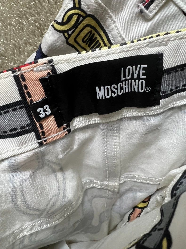 Moschino Moschino Men's Casual Graphic Shorts Size US 33 - 6 Thumbnail