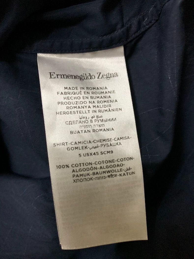 Ermenegildo Zegna Ermenegildo Zegna Men's Polo Shirt Size US M / EU 48-50 / 2 - 6 Thumbnail
