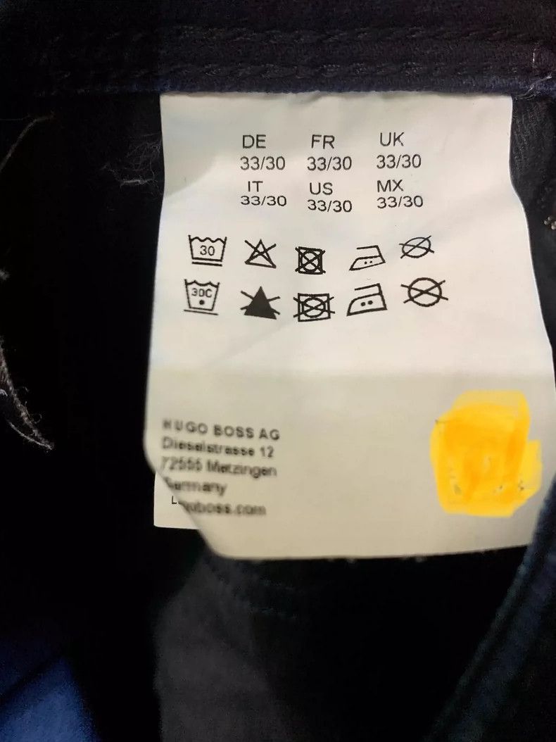Hugo Boss Hugo Boss Black Label Men's Jeans Size US 33 - 8 Thumbnail