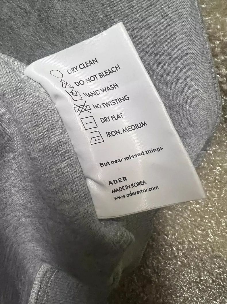 Ader Error Ader Men's Casual Crewneck Sweatshirt Size US S / EU 44-46 / 1 - 5 Thumbnail