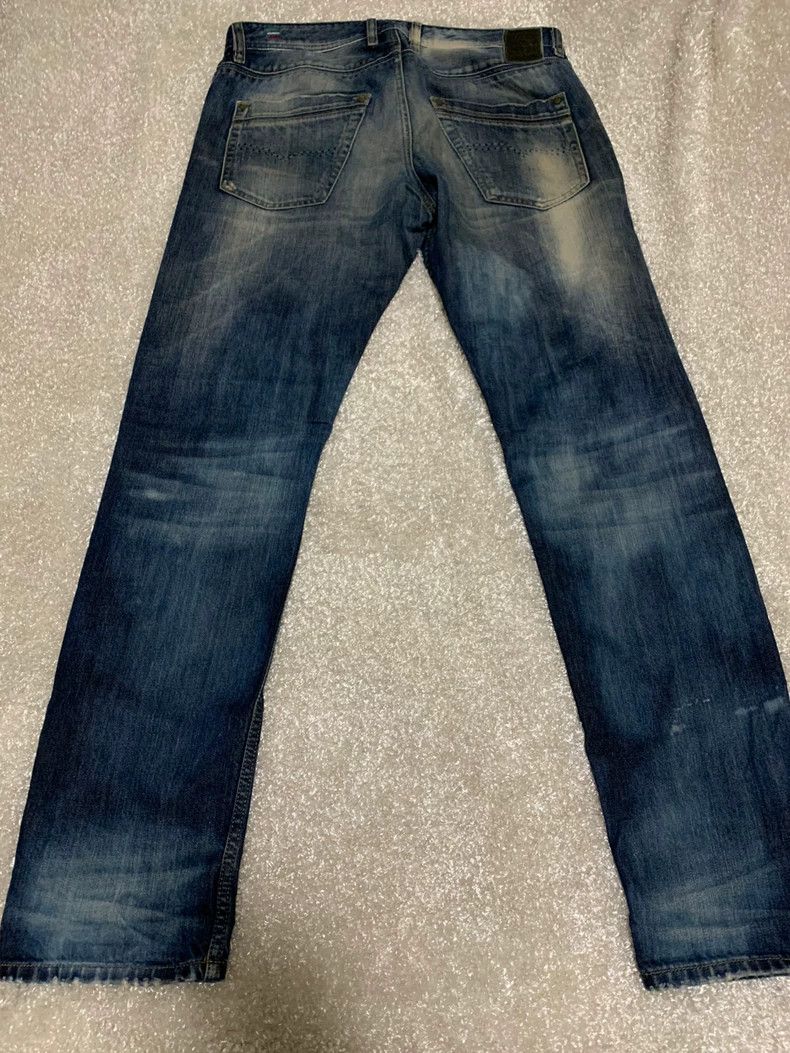 Diesel Diesel Kravver Men's Blue Denim Jeans Size US 32 / EU 48 - 8 Thumbnail