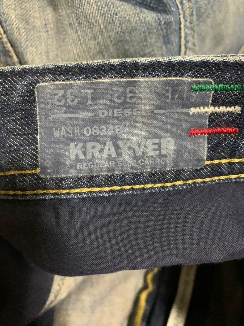 Diesel Diesel Kravver Men's Blue Denim Jeans Size US 32 / EU 48 - 5 Thumbnail