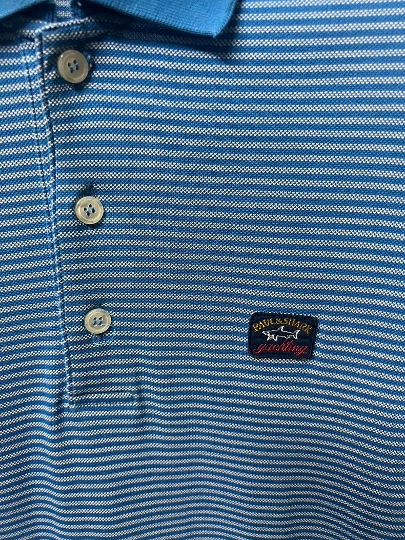 Paul & Shark Paul & Shark Men's Blue Polo Shirt Size US L / EU 52-54 / 3 - 3 Thumbnail