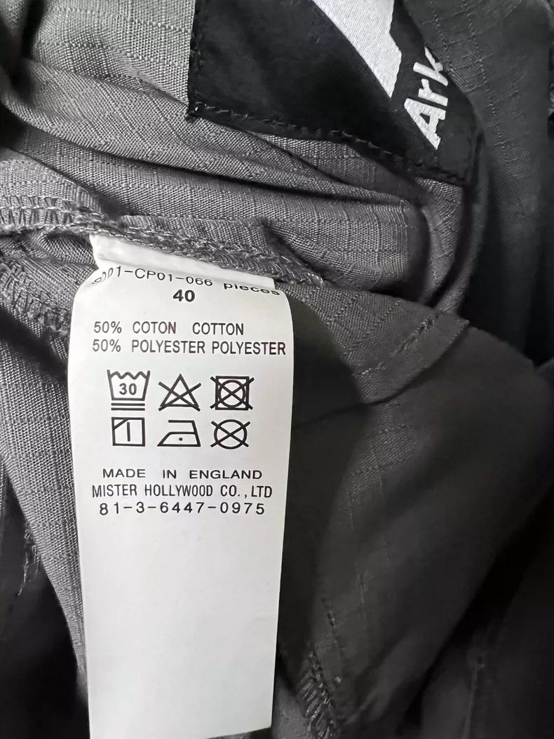 Paly Hollywood N.HOOLYWOOD Ark Air Men's Cargo Pants Size US 40 / EU 56 - 7 Thumbnail