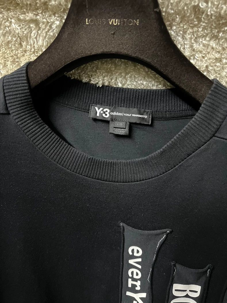 Y-3 Y-3 Men's Short Sleeve Graphic T-Shirt Size US L / EU 52-54 / 3 - 3 Thumbnail