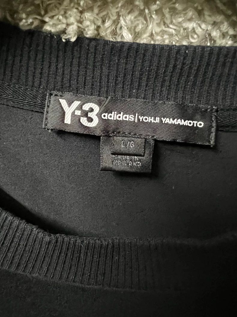 Y-3 Y-3 Men's Short Sleeve Graphic T-Shirt Size US L / EU 52-54 / 3 - 4 Thumbnail