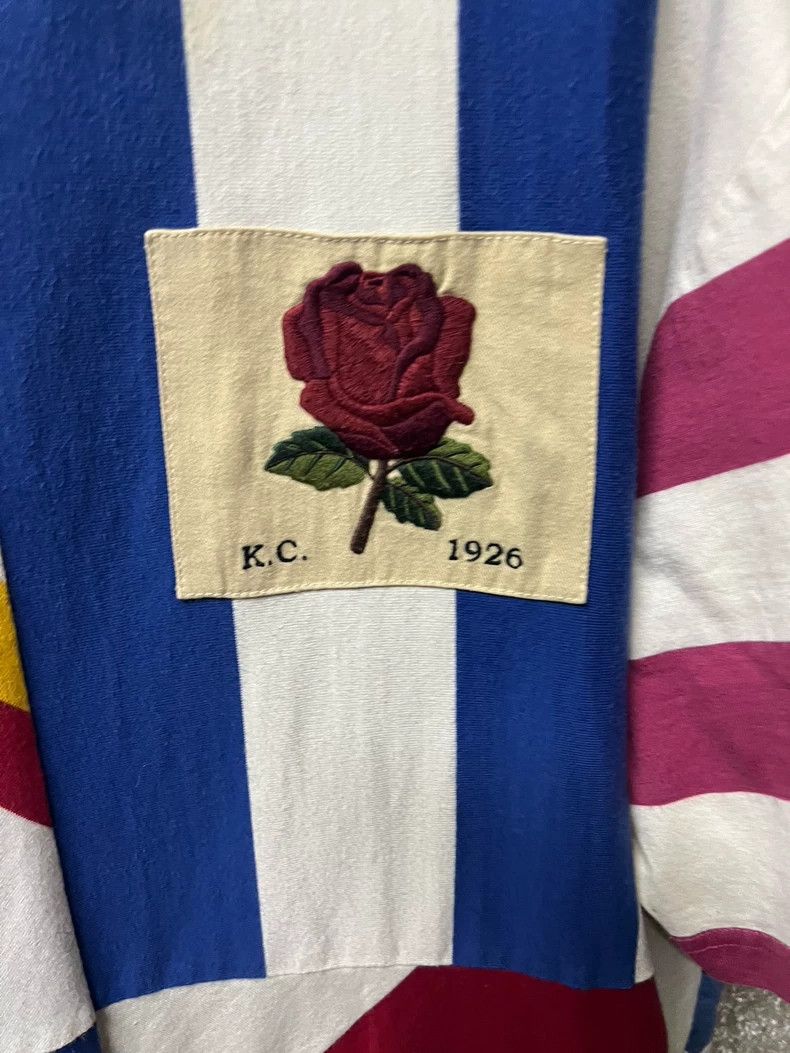 Vintage Kent & Curwen Men's Striped Short Sleeve Tee Size US L / EU 52-54 / 3 - 4 Thumbnail