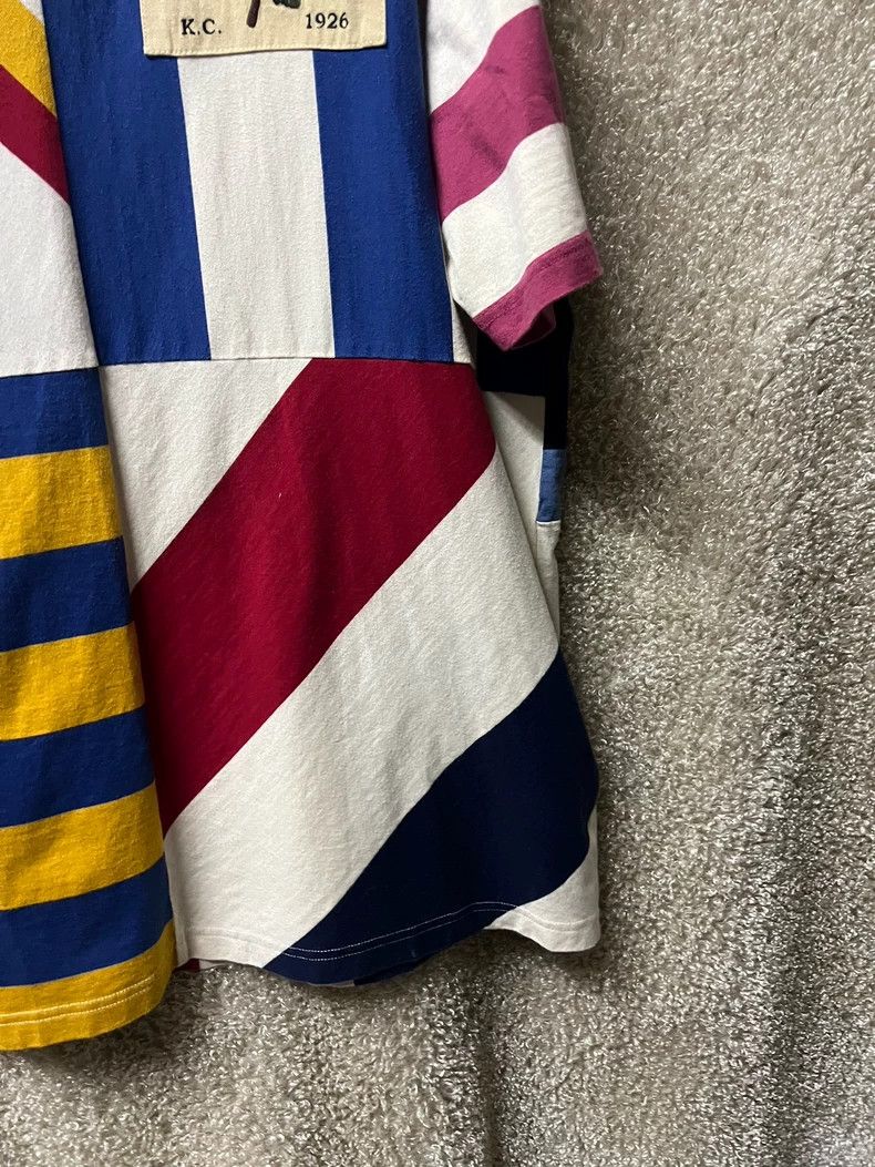Vintage Kent & Curwen Men's Striped Short Sleeve Tee Size US L / EU 52-54 / 3 - 3 Thumbnail