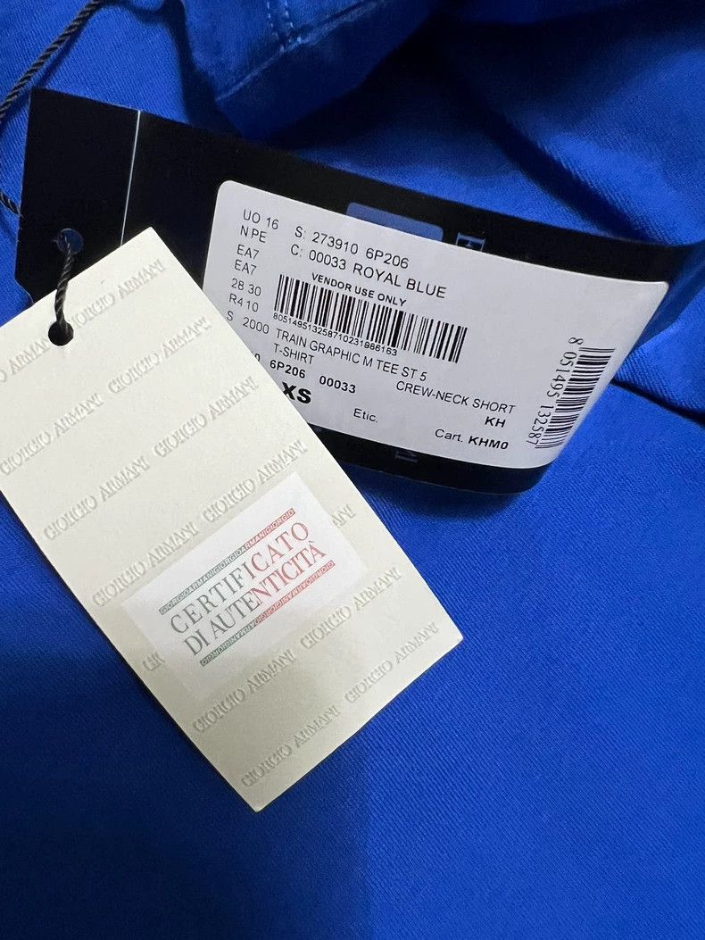 Emporio Armani Emporio Armani EA7 Men's Short Sleeve T-Shirt Size US XS / EU 42 / 0 - 8 Thumbnail