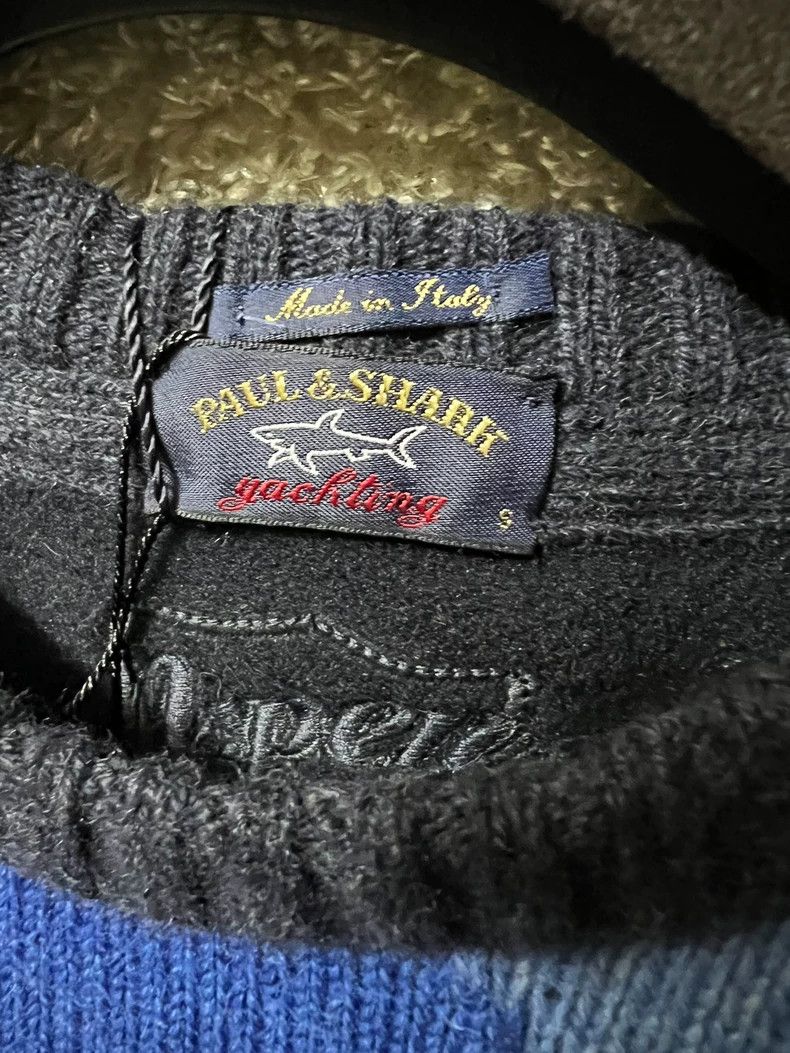 Paul & Shark Paul & Shark Men's Argyle Wool Sweater Size US M / EU 48-50 / 2 - 9 Thumbnail