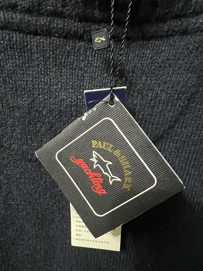 Paul & Shark Paul & Shark Men's Argyle Wool Sweater Size US M / EU 48-50 / 2 - 7 Thumbnail