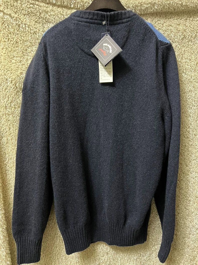 Paul & Shark Paul & Shark Men's Argyle Wool Sweater Size US M / EU 48-50 / 2 - 6 Thumbnail