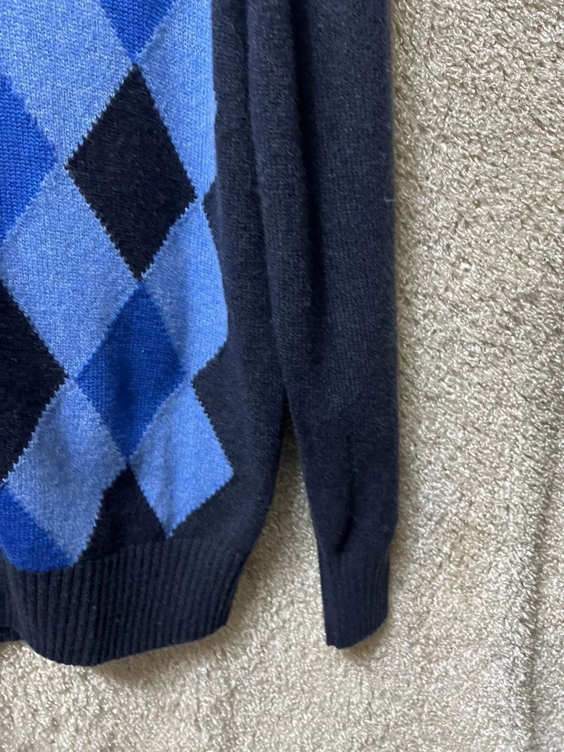 Paul & Shark Paul & Shark Men's Argyle Wool Sweater Size US M / EU 48-50 / 2 - 3 Thumbnail