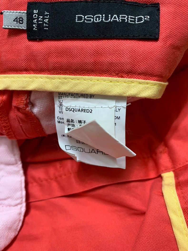Dsquared2 Dsquared2 Men's Red Casual Shorts Size US 34 / EU 50 - 5 Thumbnail