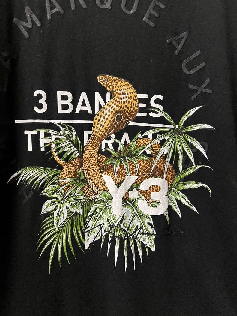 Yohji Yamamoto Y-3 Men's Casual Short Sleeve T-Shirt Size US L / EU 52-54 / 3 - 2 Thumbnail
