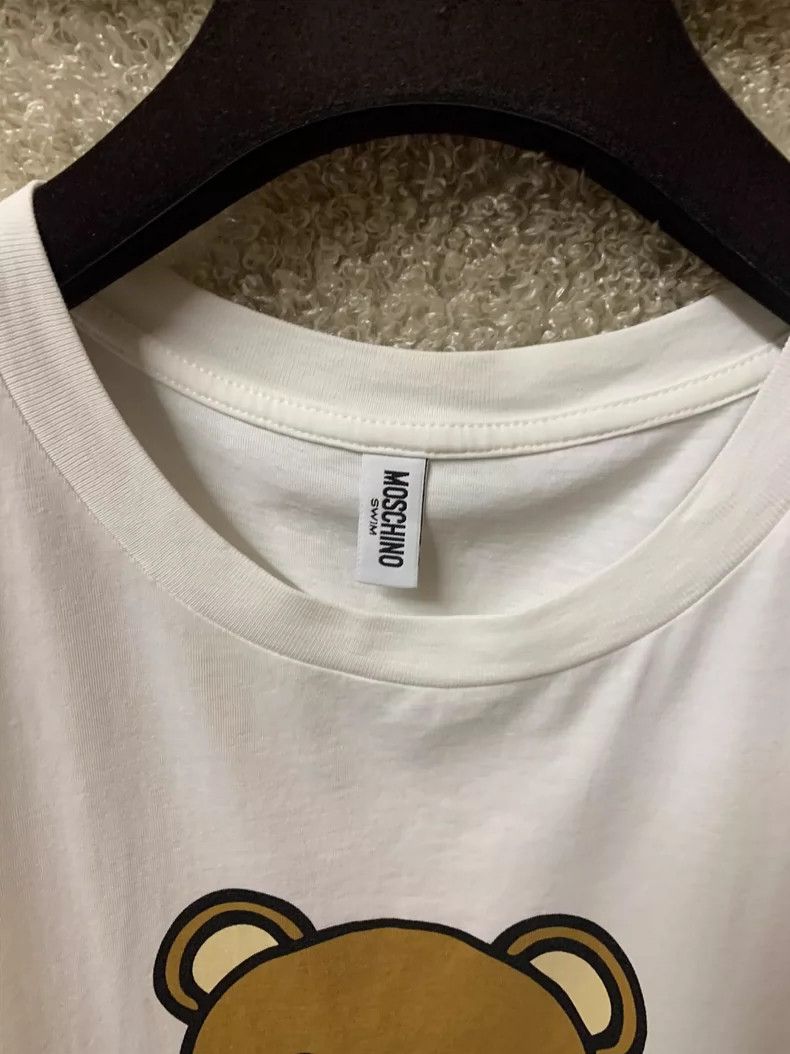 Moschino Moschino Men's Short Sleeve T-Shirt Size US L / EU 52-54 / 3 - 4 Thumbnail