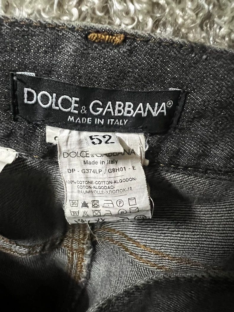 Dolce & Gabbana Dolce & Gabbana Men's Black Jeans Size US 36 / EU 52 - 8 Thumbnail