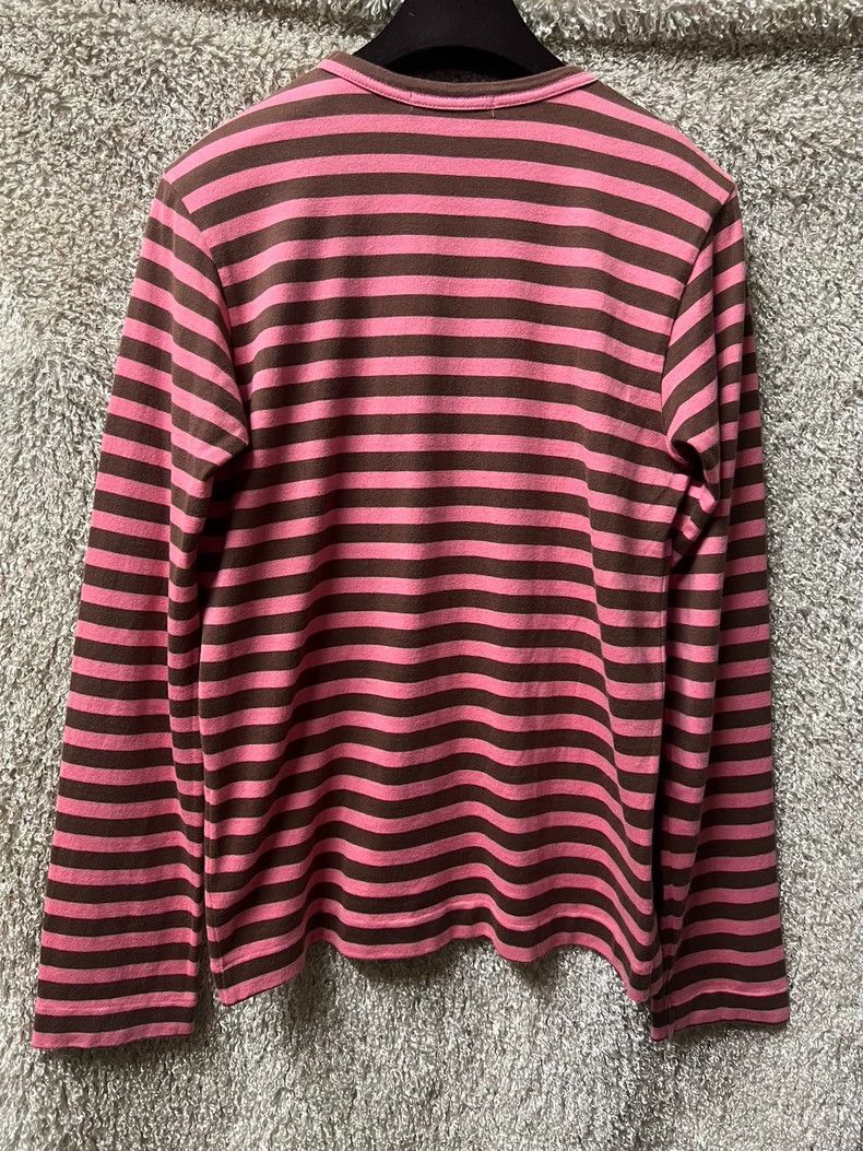 Comme des Garcons Comme des Garçons Striped Long-Sleeve T-Shirt Size US S / EU 44-46 / 1 - 6 Thumbnail