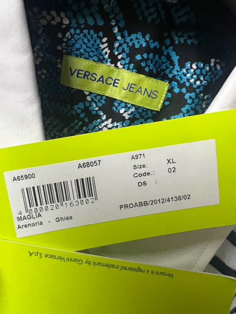 Versace Versace Men's White Casual Shirt Size US XL / EU 56 / 4 - 4 Thumbnail