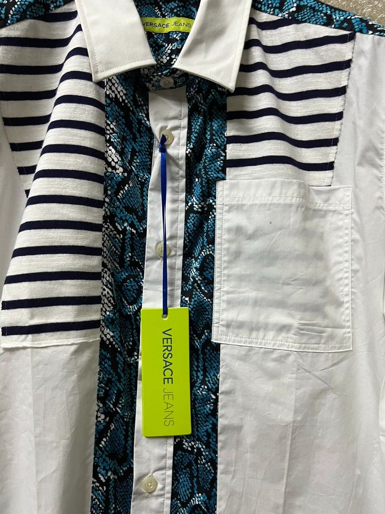 Versace Versace Men's White Casual Shirt Size US XL / EU 56 / 4 - 3 Thumbnail