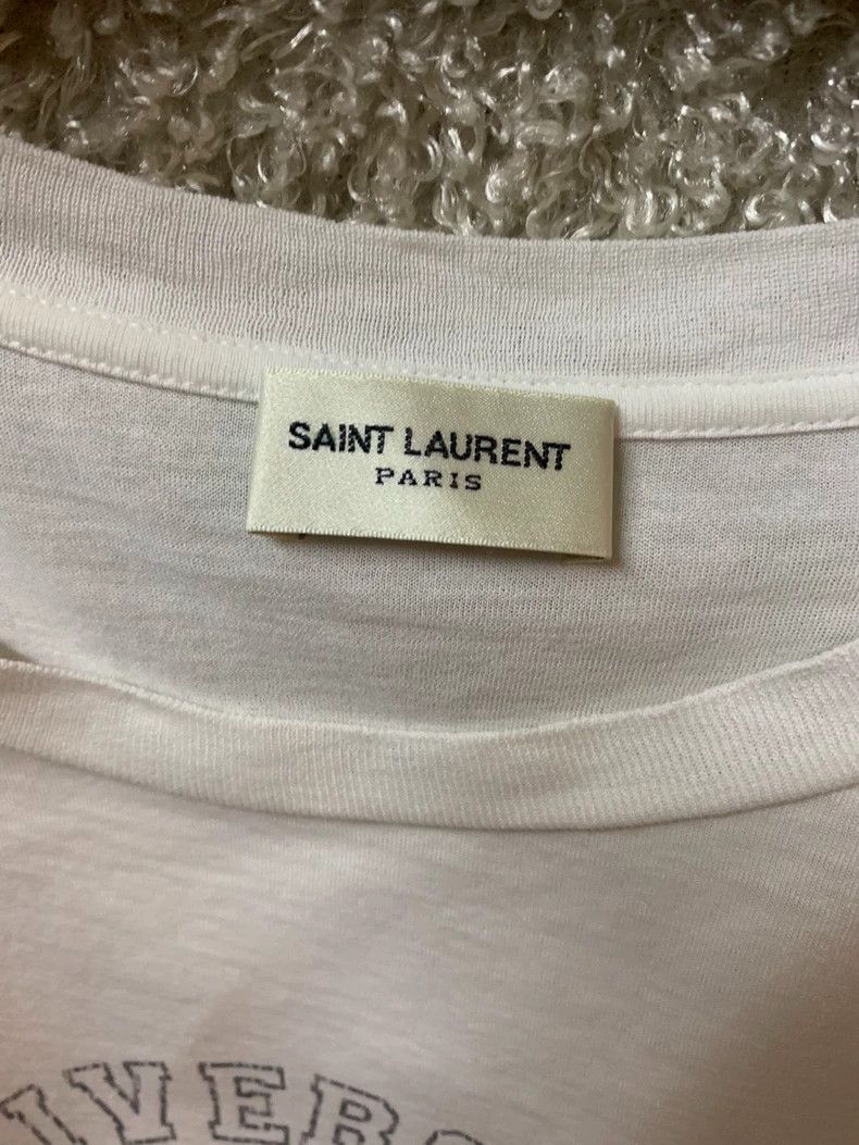 Saint Laurent Paris Saint Laurent Men's Short Sleeve T-Shirt Size US M / EU 48-50 / 2 - 3 Thumbnail