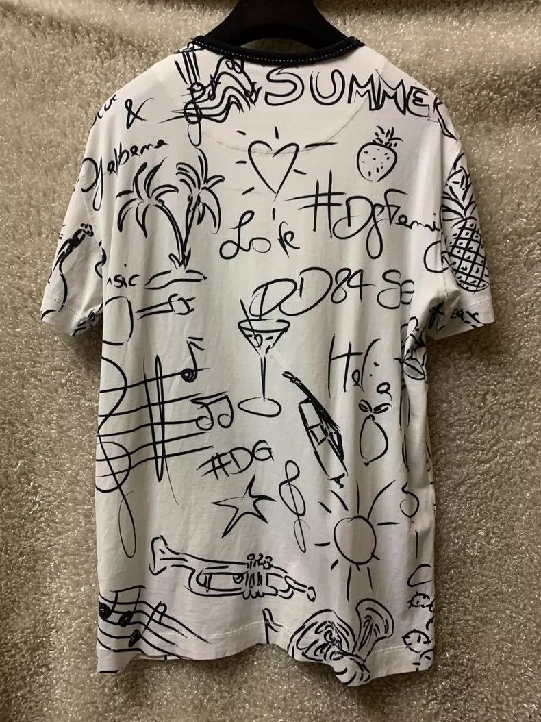 Dolce & Gabbana Dolce Gabbana Jazz Special Edition T-Shirt Size US L / EU 52-54 / 3 - 6 Thumbnail