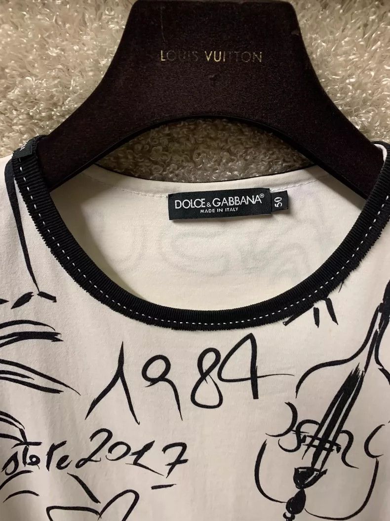 Dolce & Gabbana Dolce Gabbana Jazz Special Edition T-Shirt Size US L / EU 52-54 / 3 - 3 Thumbnail