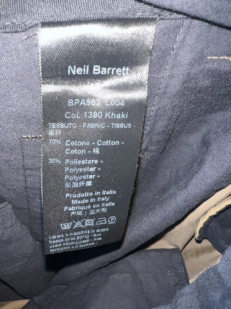 Neil Barrett Neil Barrett Men's Cargo Casual Pants Size US 32 / EU 48 - 9 Thumbnail