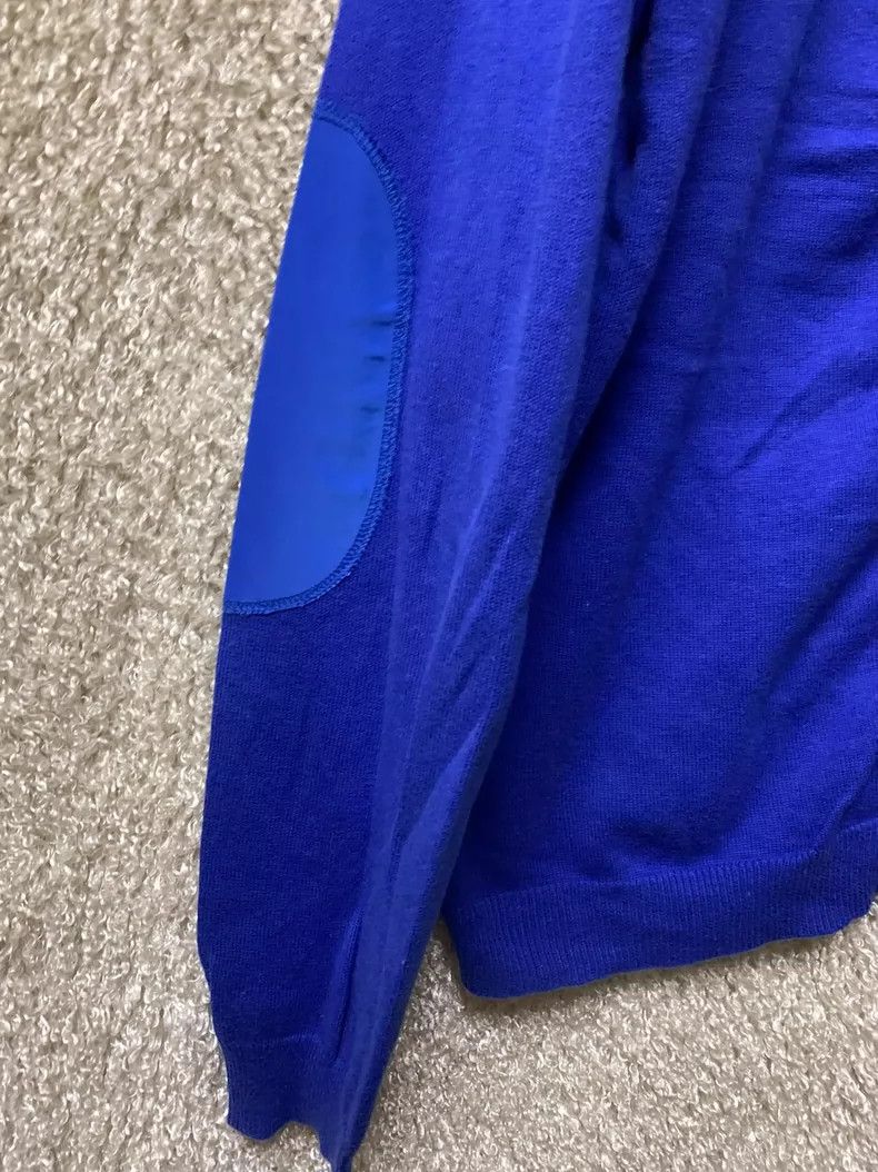 Lanvin Lanvin Men's Blue Cardigan Sweater Size US L / EU 52-54 / 3 - 2 Thumbnail