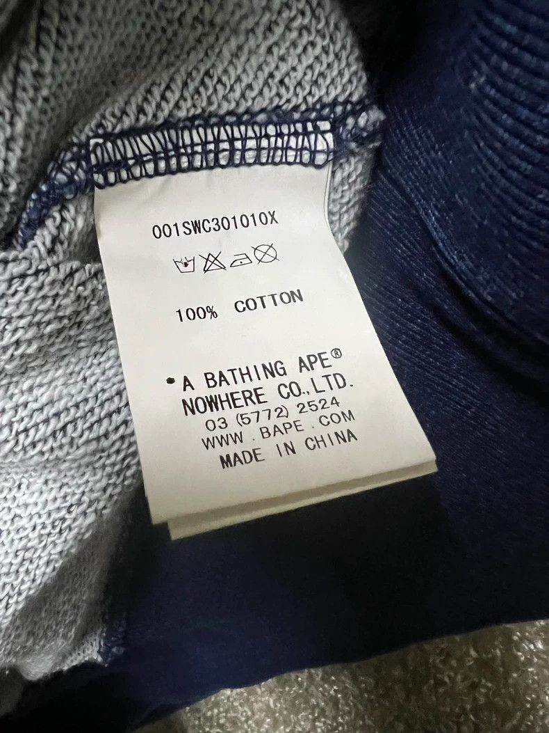 Bape BAPE Men's Crewneck Sweatshirt Size US S / EU 44-46 / 1 - 7 Thumbnail